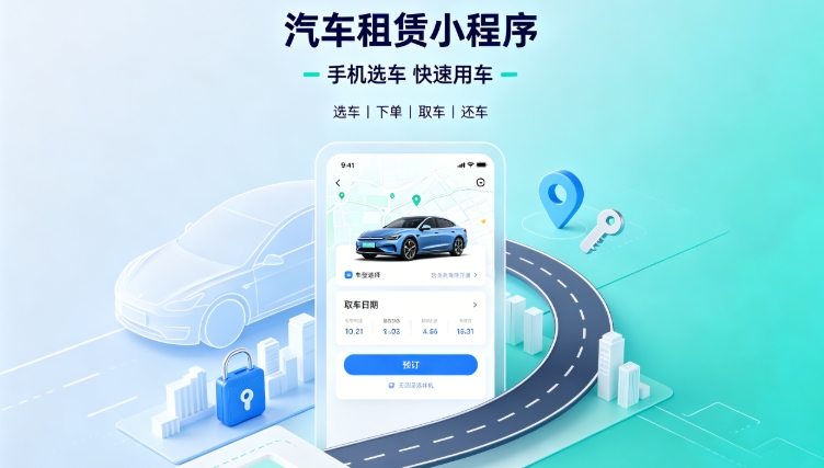 自营汽车租赁小程序定制开发深度案例｜choice视讯平台租车行业数字化私域转型解决方案